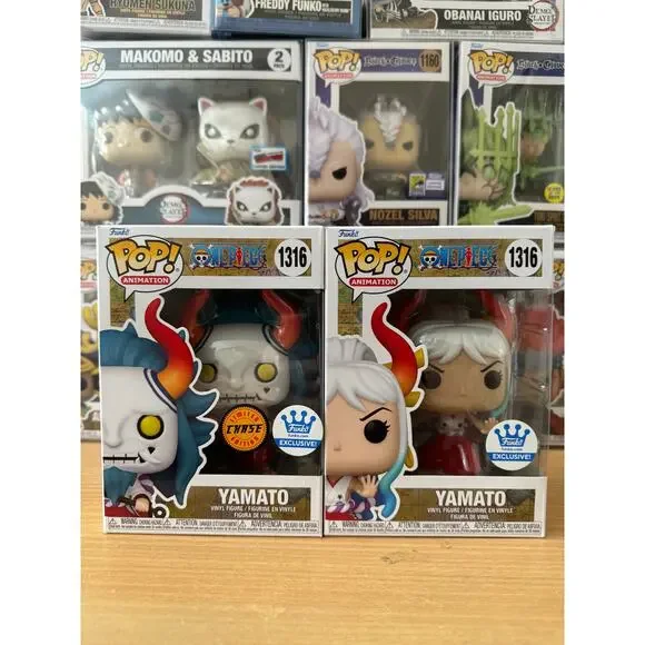Funko Pop! One Piece Yamato With Mask #1316 Chase And Non Chase + Pop Protector